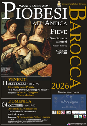 Antiqua - Piobesi Barocca 2026