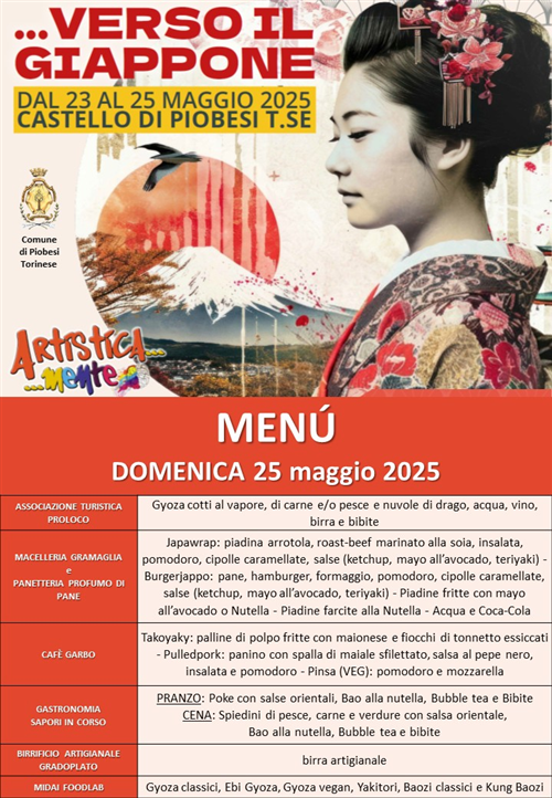 ARTISTICAMENTE... verso il GIAPPONE