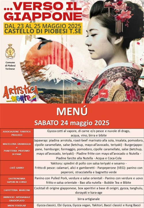 ARTISTICAMENTE... verso il GIAPPONE